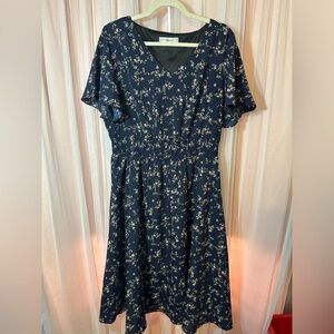 Gardenwed Floral Dress